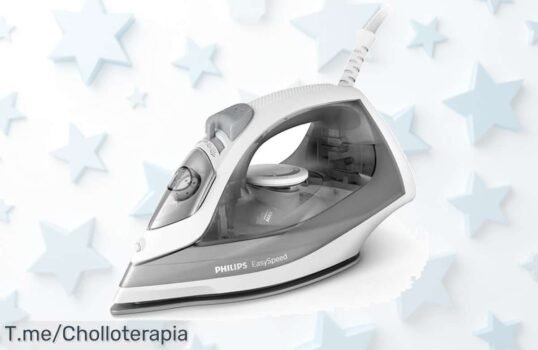 Descubre la Philips EasySpeed, la plancha de vapor que elimina arrugas al instante con potencia brutal Aprovecha este ofertón único y hazla tuya antes de que se agote