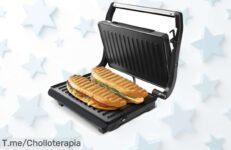 Descubre la Sandwichera Eléctrica Taurus Amazing, un ofertón nunca visto que te permitirá preparar sándwiches deliciosos en segundos ¡Compra ya antes de que se acabe!