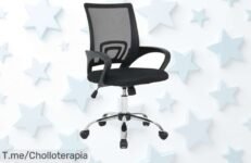 Descubre la Silla Ergonómica SHIITO Aitana: Ajuste fácil y soporte lumbar que cuida tu bienestar ¡Super chollo limitado, hazla tuya ya antes de que se agote!