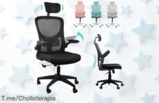 Descubre la Silla Ergonómica que Todos Quieren, Ajustable y Reclinable ¡Montaje Express! Ofertón Único para Trabajar Cómodo Compra Ya Antes de Que Se Acaben
