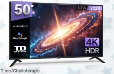 Descubre la Smart TV 50” 4K con Hey Google al precio loco que no puedes dejar pasar, control a tu voz y unidades limitadas ¡aprovecha este ofertón ya!