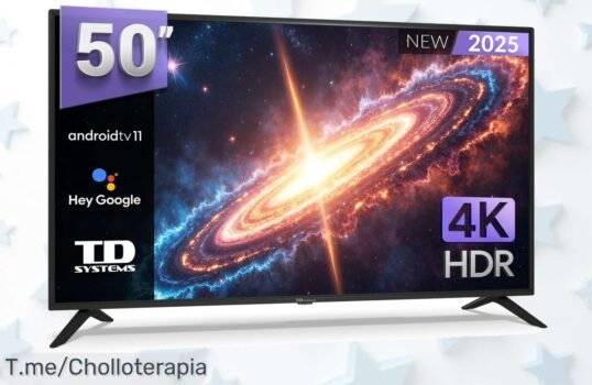 Descubre la Smart TV 50” 4K con Hey Google al precio loco que no puedes dejar pasar, control a tu voz y unidades limitadas ¡aprovecha este ofertón ya!