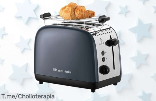 Descubre la Tostadora Colours Plus de Russell Hobbs a un precio loco, con 6 niveles de tueste y calientapanecillos ¡Haz desayunos irresistibles! Compra ya antes que se acabe esta oferta limitada