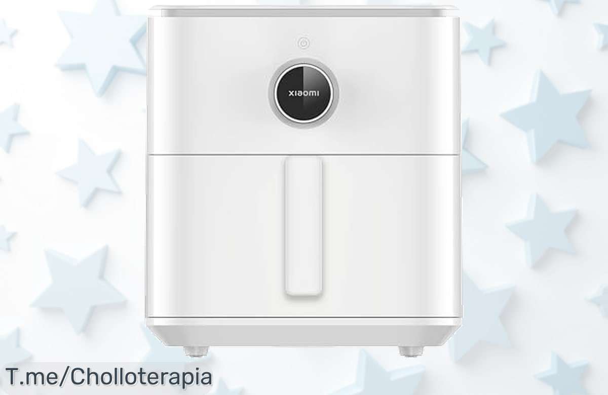 Descubre la Xiaomi Smart Air Fryer 6.5L con control por voz y cocina uniforme, ¡un ofertón único que no puedes dejar escapar! Compra ahora antes de que se agoten.