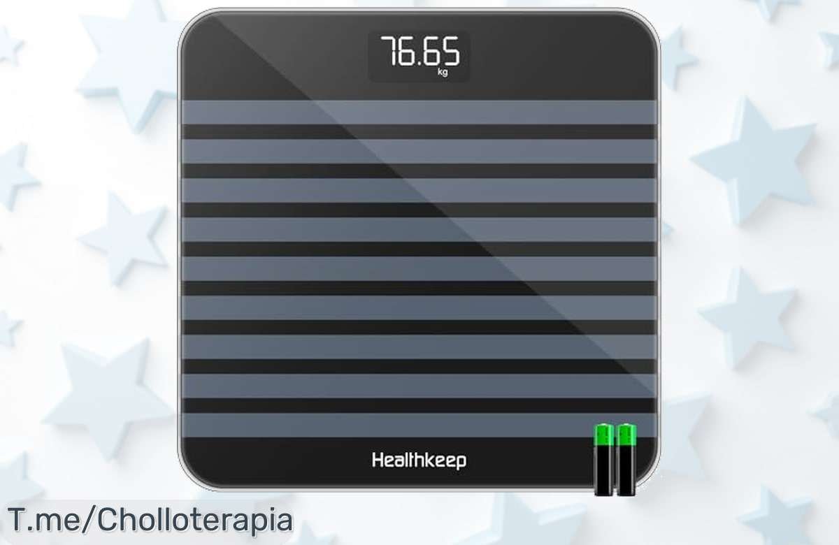 Descubre la balanza mágica que mide hasta 180 kg en un abrir y cerrar de ojos, ¡un ofertón nunca visto que no querrás dejar pasar! Compra ahora antes de que se agote.