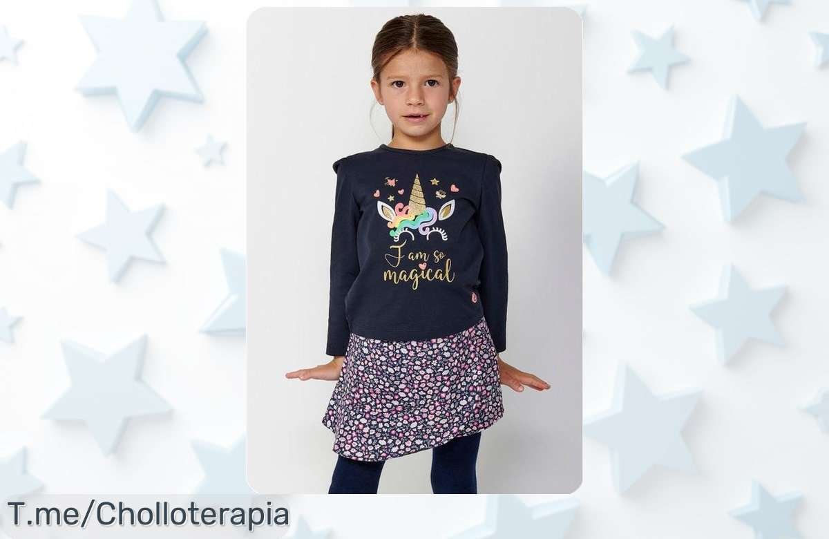 Descubre la camiseta Koroshi para niña, un super chollo con estampado único. Dale estilo a su armario y compra ahora antes de que se agote esta oferta limitada.
