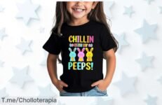 Descubre la camiseta de conejito más divertida del año a un precio loco y sorprende a tu niña; corre, que este ofertón se va volando ¡Aprovecha antes que desaparezca!