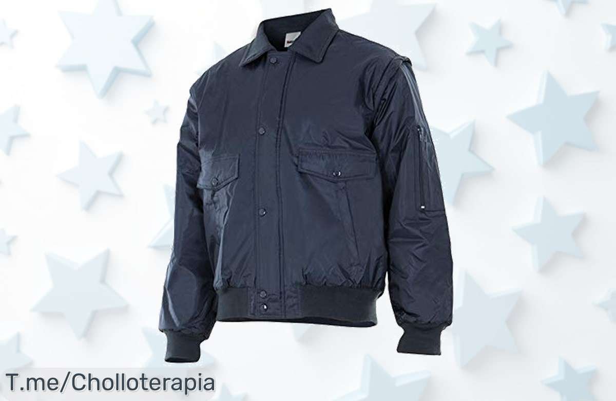 Descubre la cazadora gris que todos quieren ¡es un super chollo! Se ajusta perfectamente y tiene bolsillos prácticos. Consíguela ya antes de que se agoten las últimas unidades.