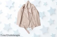 Descubre la chaqueta de cuero que brilla con su estilo único, llévatela hoy a un precio loco y aprovecha este ofertón antes de que se agoten las unidades disponibles