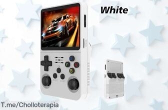 Descubre la consola Retro R36S con pantalla IPS de 3,5” y 128GB a un precio loco: ¡un ofertón que te hará vivir la mejor experiencia gaming! ¡Compra ya antes que se agote!