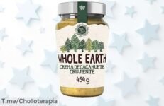 Descubre la crema crujiente de cacahuete sin azúcar ni gluten, ¡una fuente de energía increíble! Aprovecha este ofertón único y vuela a por el tuyo antes que se acabe