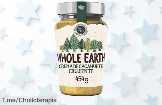 Descubre la crema crujiente de cacahuete sin azúcar ni gluten, ¡una fuente de energía increíble! Aprovecha este ofertón único y vuela a por el tuyo antes que se acabe