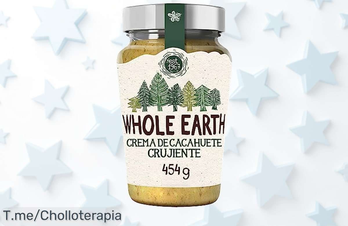 Descubre la crema crujiente de cacahuete sin azúcar ni gluten, ¡una fuente de energía increíble! Aprovecha este ofertón único y vuela a por el tuyo antes que se acabe.