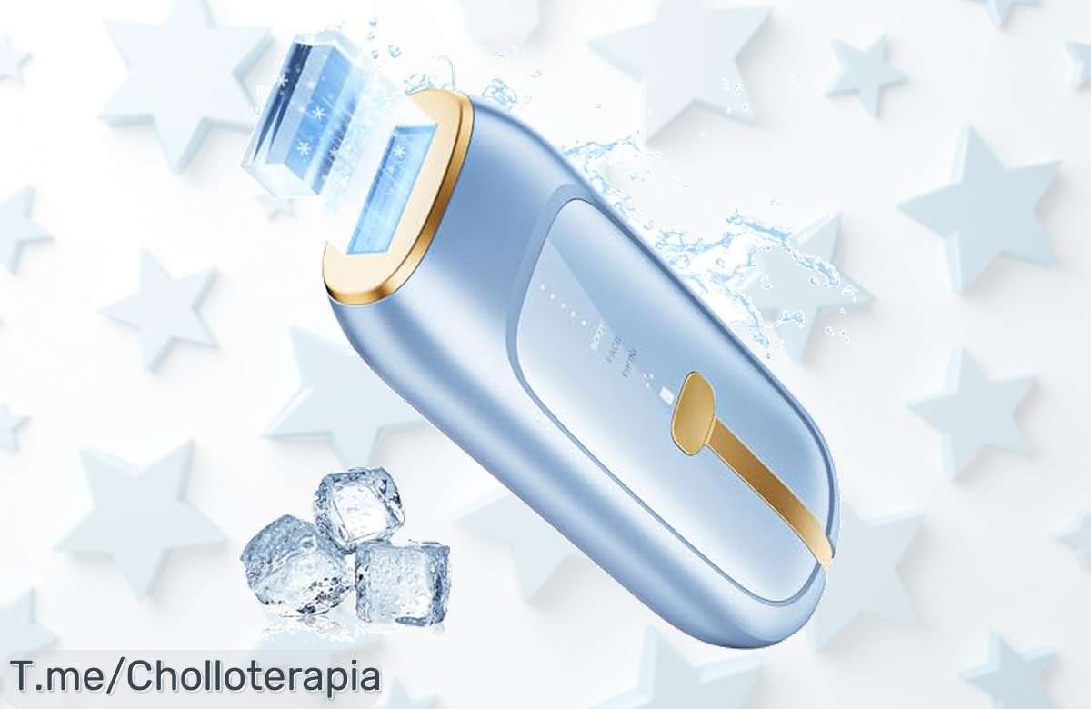 Descubre la depiladora Luz Pulsada IPL Sapphire: un super chollo indoloro con enfriamiento efecto hielo. ¡Aprovecha este ofertón y compra ahora antes que se agoten!