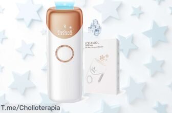 Descubre la depiladora láser IPL más potente con 999900 luces pulsadas y función de enfriamiento, solo por tiempo limitado: ¡aprovecha este ofertón ahora!