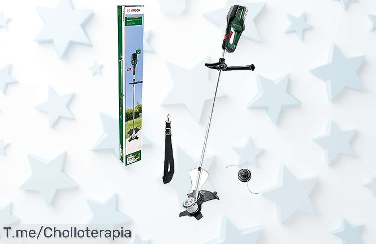 Descubre la desbrozadora Bosch AdvancedBrushCut 36V, potente y durable. Corta como un profesional en tu jardín con este ofertón único. ¡Hazte con ella ya antes de que se agote!