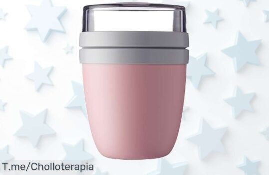 Descubre la fiambrera Ellipse: ¡un super chollo con 2 compartimentos y tapa antifugas! Mantén tus delicias frescas y aprovecha este ofertón por tiempo limitado, compra ya
