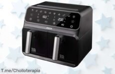 Descubre la freidora digital Jocca: 10 funciones y 1700W de pura potencia por un precio loco, ¡un ofertón que transformará tu cocina! Compra ya antes de que se agote