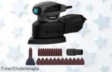 Descubre la lijadora eléctrica Cecotec PerfectSurface 180 Delta a un precio loco: potencia, recambios y acabado profesional ¡No dejes pasar este super chollo exclusivo!