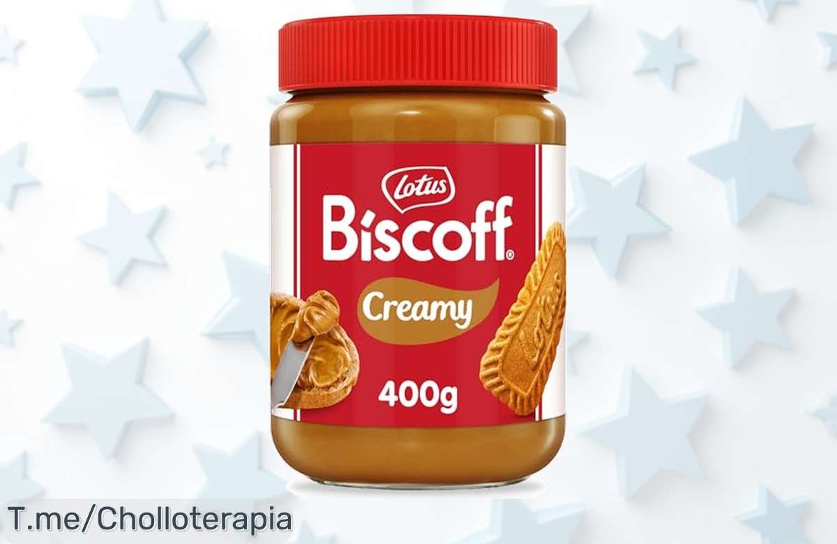 Descubre la locura de sabores con la Crema Biscoff: ¡casi medio kilo de delicia caramelizada que se derrite en tu boca! Aprovecha este super chollo antes de que desaparezca.