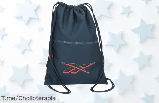 Descubre la mochila Reebok Berlin en azul, un super chollo con diseño funcional y espacio para todo, ¡aprovéchala ya antes de que se agoten!
