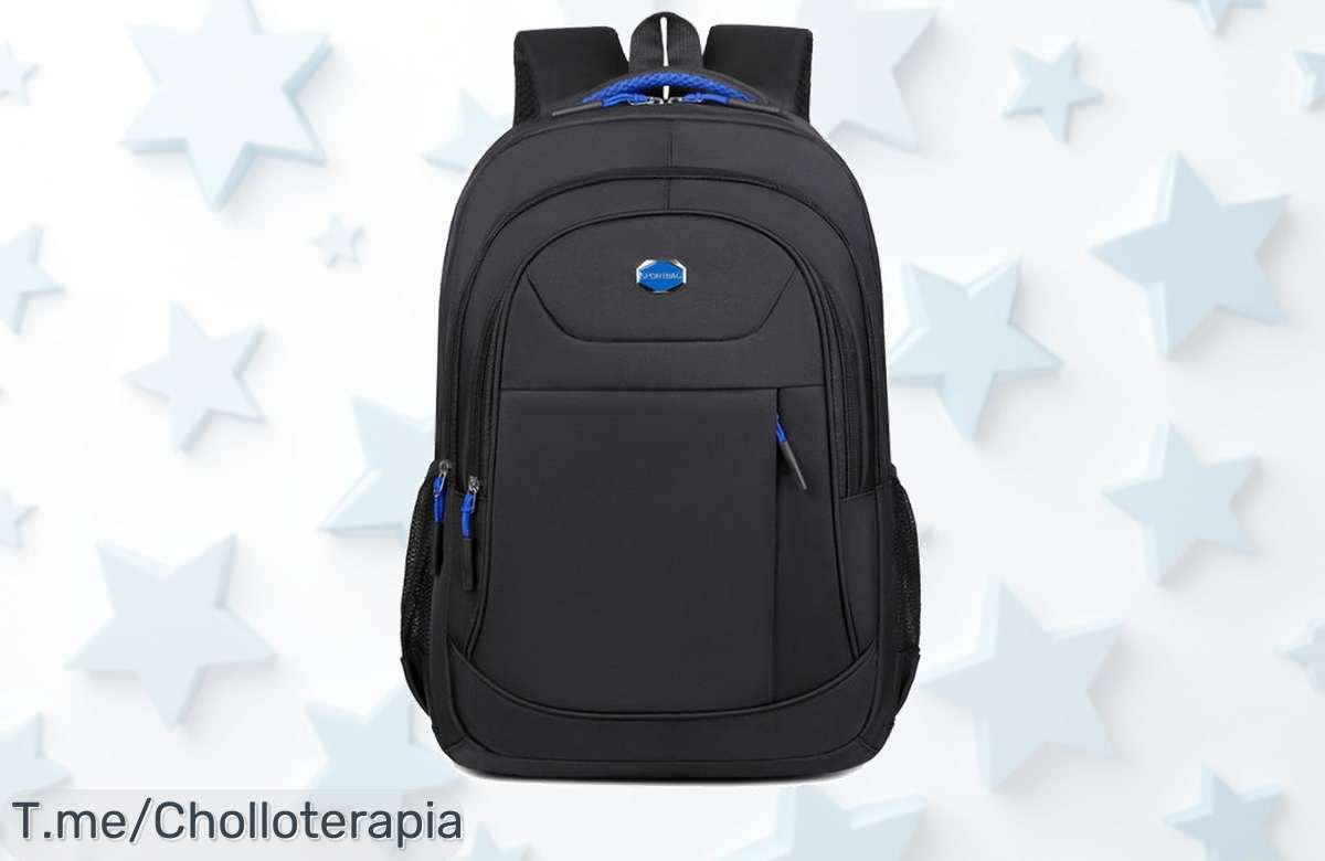 Descubre la mochila impermeable perfecta para hombres con estampados únicos y estilo inigualable, aprovecha este super chollo antes de que se agote ¡Hazla tuya ya!