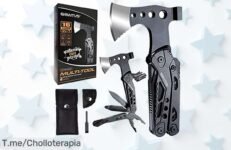 Descubre la multiherramienta 16 en 1 que todos desean, durabilidad increíble y perfecta para aventuras ¡Aprovecha este ofertón único antes de que se agote!