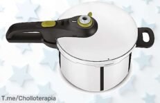 Descubre la olla a presión Tefal Secure 5 Neo, cocina rápido y seguro con un precio loco que no verás de nuevo ¡Hazla tuya antes de que se acabe este ofertón!