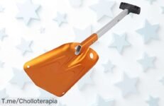 Descubre la pala plegable que brilla como el sol y nunca perderás: ¡un accesorio imprescindible para tus aventuras en la nieve! Hazte con este super chollo antes de que se acabe