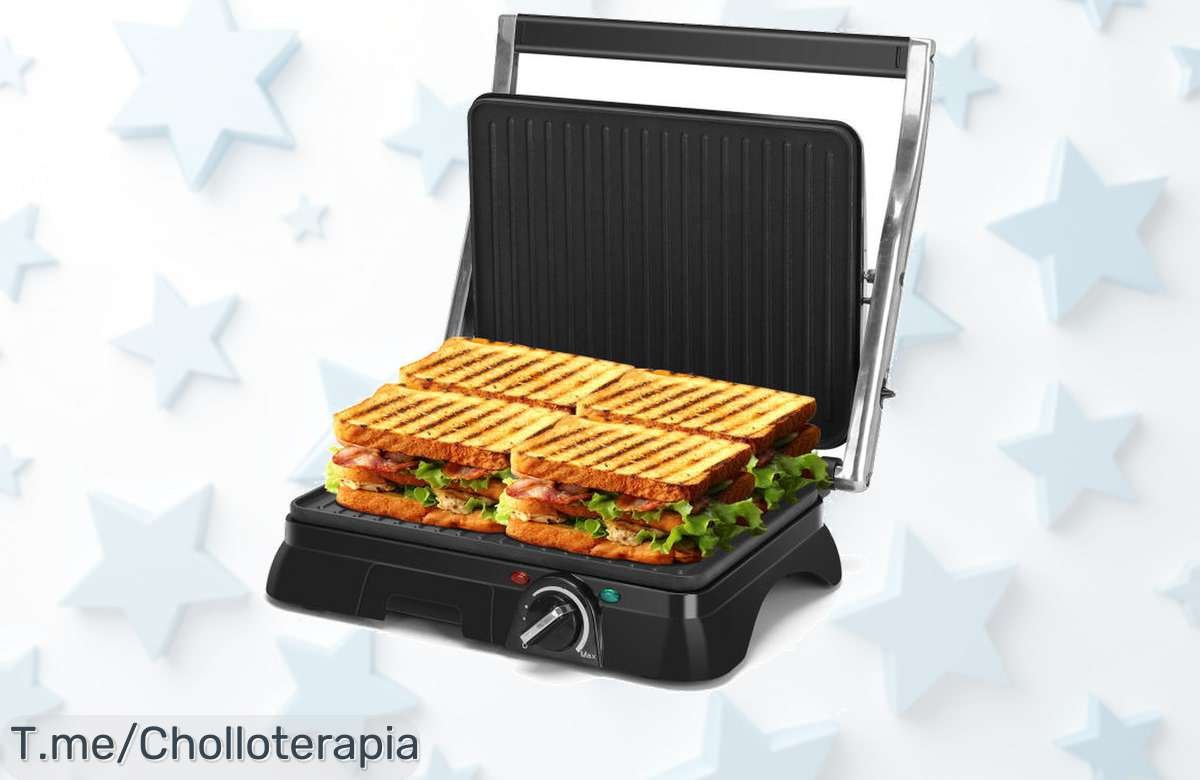 Descubre la parrilla eléctrica AIGOSTAR, el super chollo que hará de tus asados algo increíble. Placas antiadherentes y control de temperatura a un precio loco. ¡Compra ya antes que se agote!