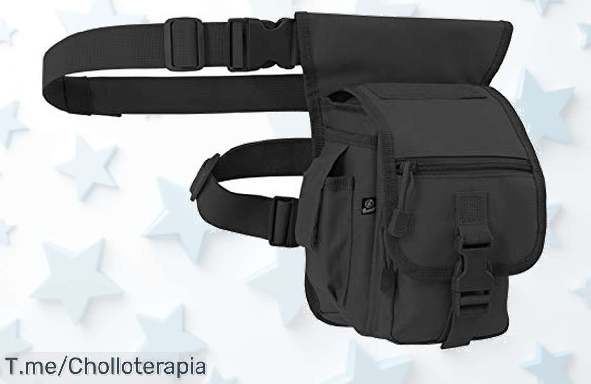 Descubre la riñonera Brandit Side Kick Bag, perfecta para organizar tu vida con sus múltiples bolsillos. No te pierdas este ofertón único, ¡compra ya antes de que se agote!