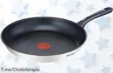 Descubre la sartén Tefal Daily Cook a precio loco: antideslizante y segura para un éxito total en tu cocina ¡No esperes más, hazte con este ofertón antes de que se agote!