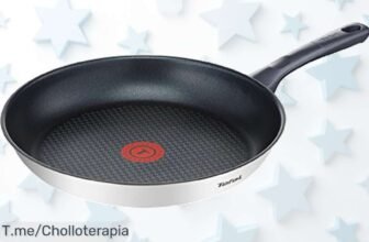 Descubre la sartén Tefal Daily Cook a precio loco: antideslizante y segura para un éxito total en tu cocina ¡No esperes más, hazte con este ofertón antes de que se agote!