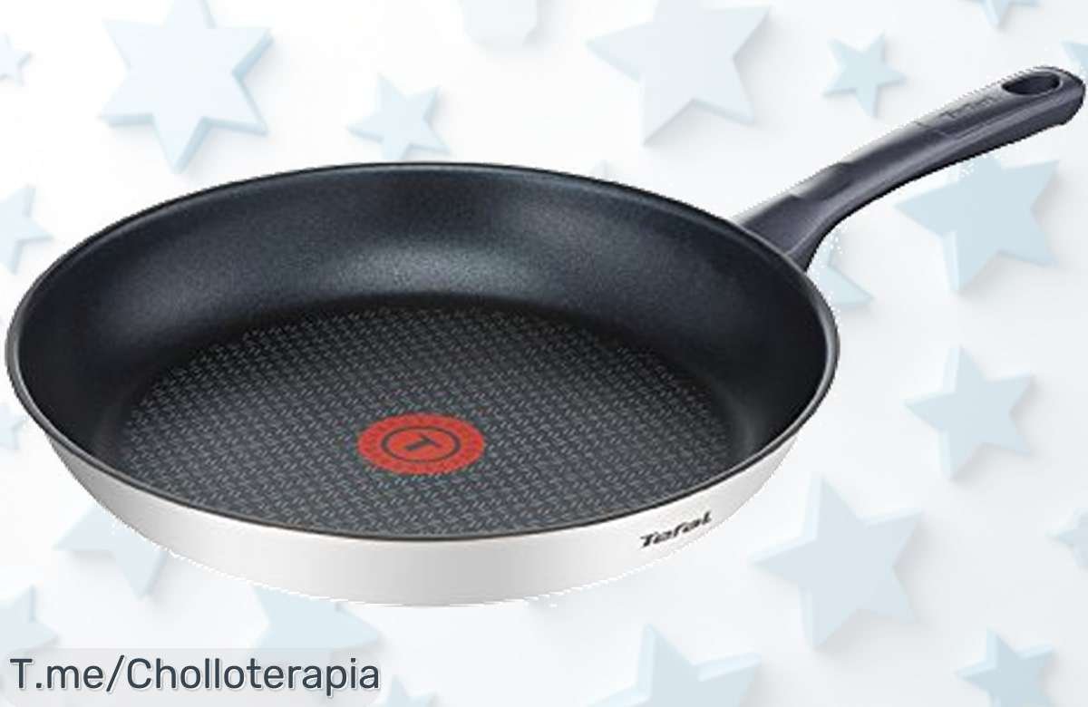 Descubre la sartén Tefal Daily Cook a precio loco: antideslizante y segura para un éxito total en tu cocina. ¡No esperes más, hazte con este ofertón antes de que se agote!