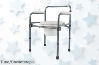 Descubre la silla inodoro plegable y antideslizante que transforma tu comodidad en viajes, ¡con precio loco! Aprovecha este ofertón antes de que se acabe