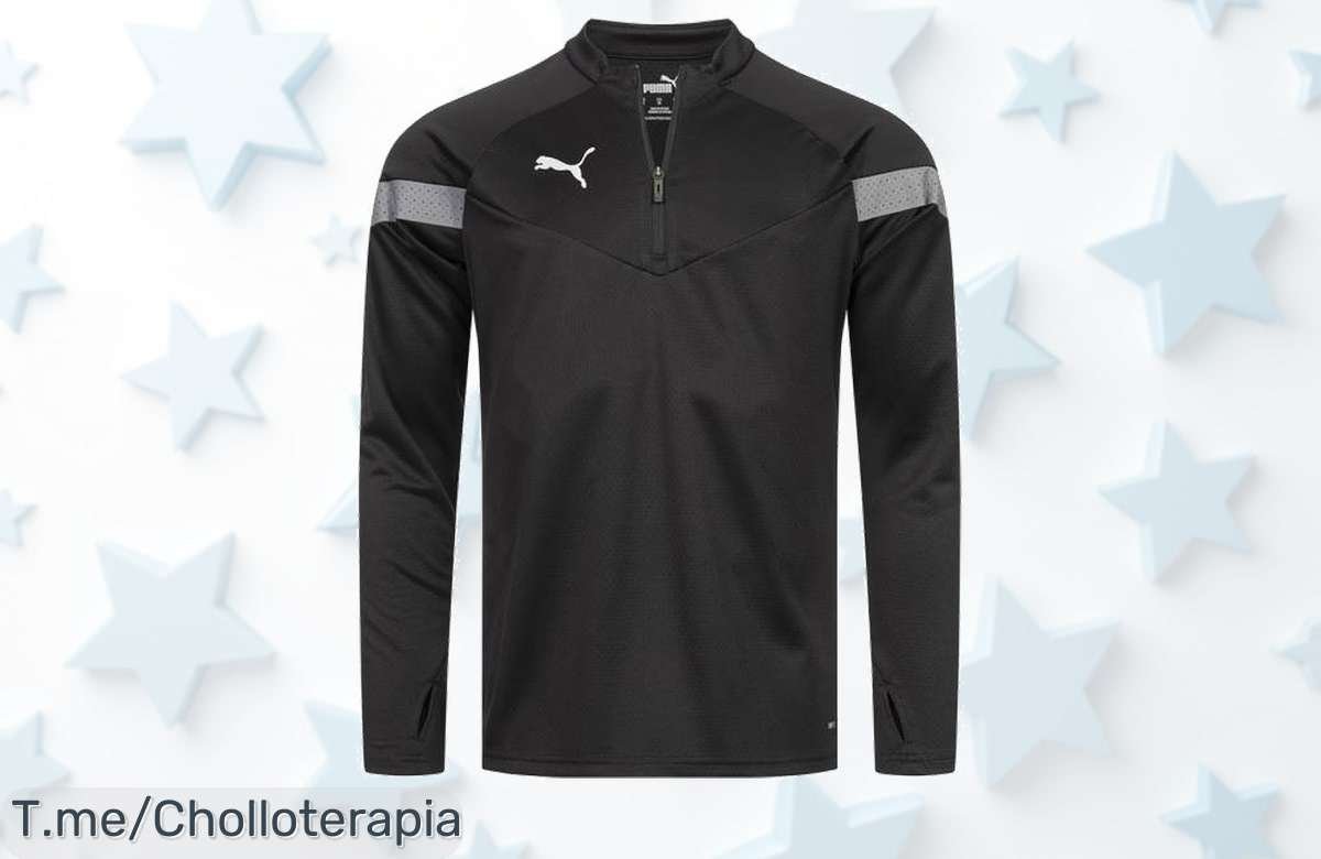 Descubre la sudadera PUMA teamFINAL Training con un descuento brutal que no había visto antes, abrígate del frío y dale energía a tus entrenos. ¡Compra ya, oferta limitada!