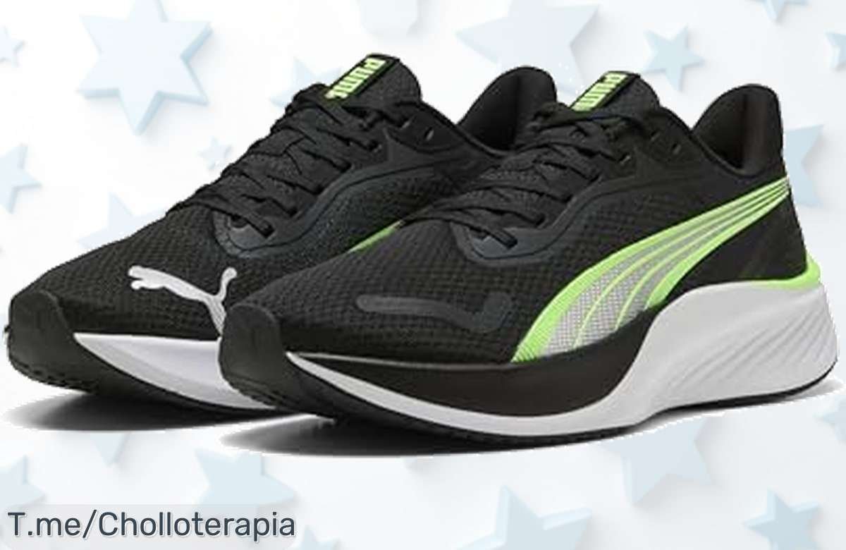 Descubre las PUMA Pounce Lite: zapatillas modernas que te impulsan a lograr tus metas. ¡Super chollo con descuento brutal! Aprovecha esta oferta única antes de que se agote.