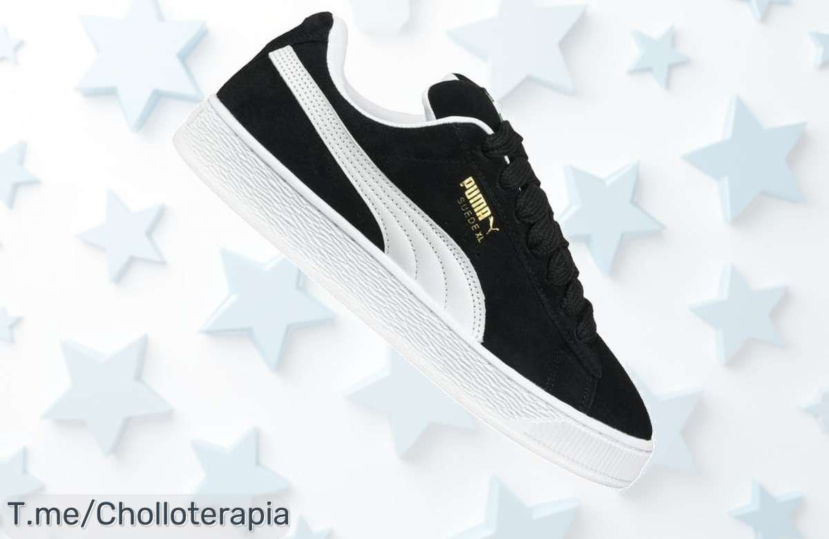 Descubre las PUMA Suede XL Black para Hombre, el super chollo que te hará brillar. Últimas unidades, corre por tu par y no dejes pasar esta oferta única ¡Haz clic ya!