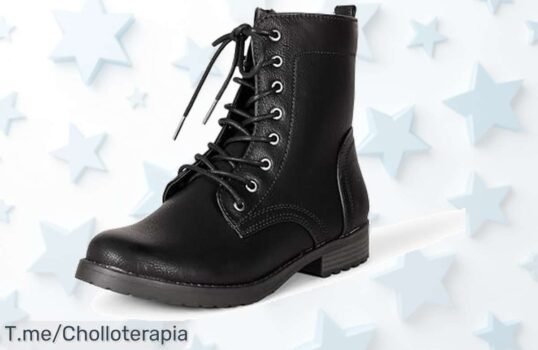 Descubre las botitas militares que arrasan con su diseño moderno y suela antideslizante, ¡aprovecha este ofertón antes de que se agoten y destaca tu estilo!