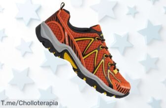 Descubre las zapatillas de trekking naranja KIRKJUBØUR Makalu: un super chollo ligeras y resistentes para tus aventuras, ¡compra ya antes que se agoten en este ofertón limitado!