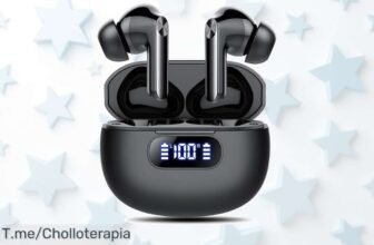 Descubre los Auriculares Bluetooth 53 con sonido HiFi y 48 horas de reproducción, ¡aprovéchalos en un super chollo con descuento brutal antes que se agoten!