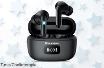 Descubre los Blackview Airbuds 8 a un precio loco con cancelación de ruido híbrida y calidad HiFi, no te quedes sin ellos, ¡aprovecha este ofertón limitado ya!