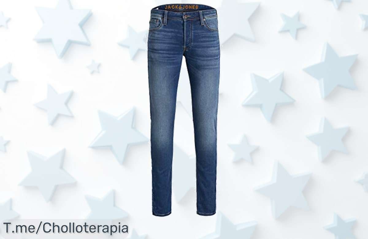 Descubre los Vaqueros Jack & Jones Jjiglenn: tu estilo clásico y duradero a un precio loco, no dejes pasar este super chollo que se agota ¡Compra ahora antes de perderlo!