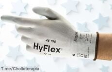 Descubre los guantes Ansell HyFlex 48100 a un precio loco y con alta precisión, ¡aprovéchate de este ofertón limitado antes de que se agoten!
