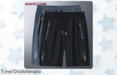 Descubre los pantalones cortos deportivos que te harán vibrar, flexibles y de secado rápido a un precio loco ¡Aprovecha este ofertón antes de que se acaben!