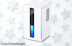Deshumidificador a precio loco: olvídate del moho con 3 niveles y pantalla LCD Aprovecha este ofertón único y dile adiós a la humedad ¡Actúa ya antes que se acabe!