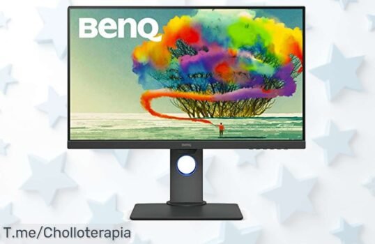 Deslumbra con el BenQ PD2705Q y sus colores espectaculares, conexión fácil y modos especiales ¡Aprovecha este ofertón antes de que se agoten! Tu creatividad lo merece ahora mismo