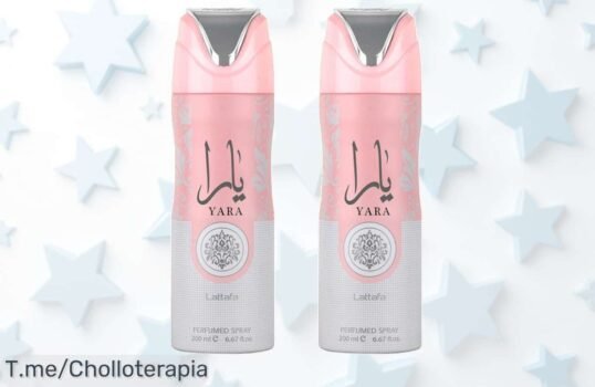 Desodorante Lattafa Yara: ¡Fragancia irresistible que dura todo el día! Aprovecha este super chollo y deslumbra con tu aroma, oferta limitada, compra ya antes de que se acabe