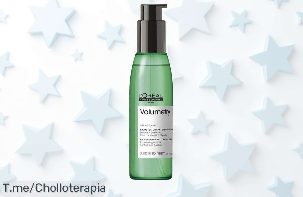 Despierta tu cabello con Volumetry Spray Leave-in de L’Oréal en un ofertón que hidrata y levanta tus raíces. ¡No lo pienses más, compra ahora antes de quedarte sin!