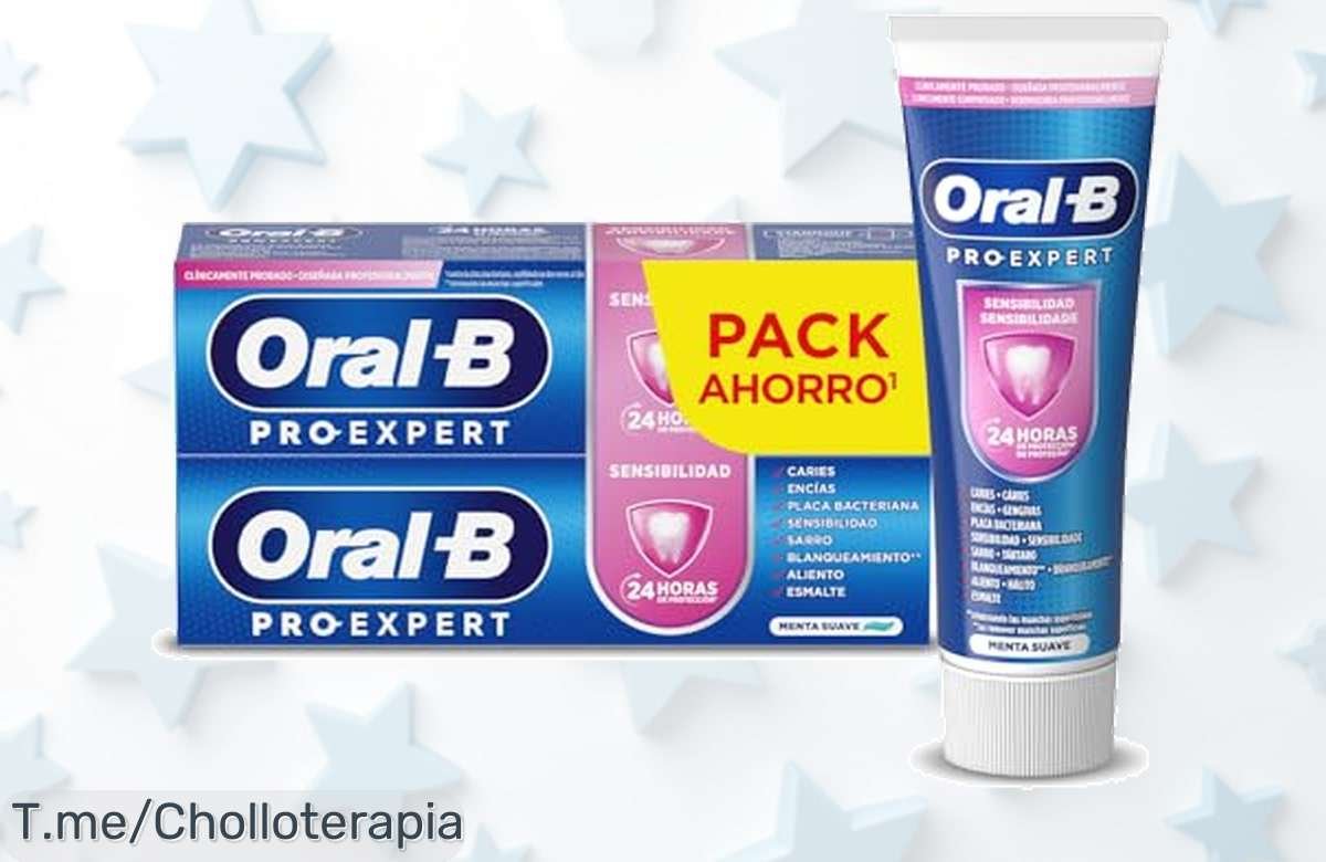 Despierta tu sonrisa con OralB ProExpert, el pack ahorro que blanquea tus dientes y elimina la sensibilidad. ¡Aprovecha este ofertón antes de que se agote!